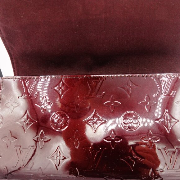 Louis Vuitton Vernis Ana Clutch Amarante - Picture 8 of 12